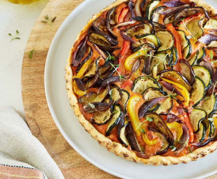 Ratatouille Quiche Rezept