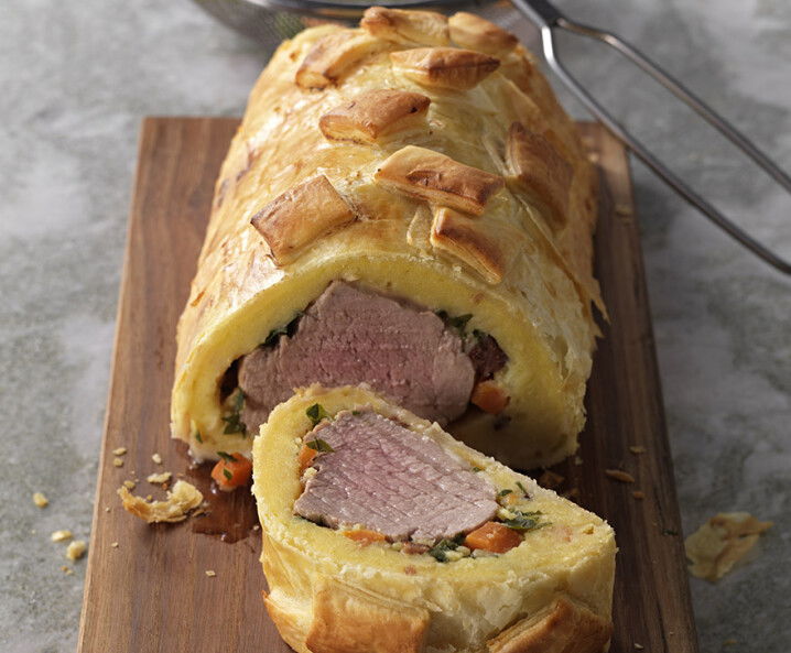 Schweinefilet im Erdäpfelmantel Tante Fanny