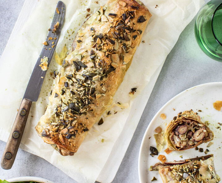 Steirischer Bohnenstrudel Rezept