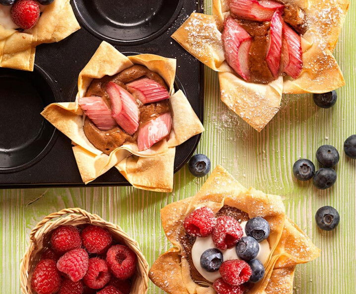 Süße Filoteigblüten Tante Fanny