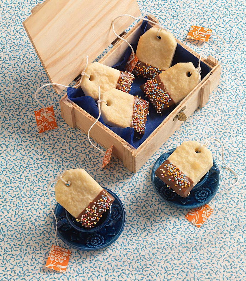 Süße Teebeutel Kekse - Tante Fanny