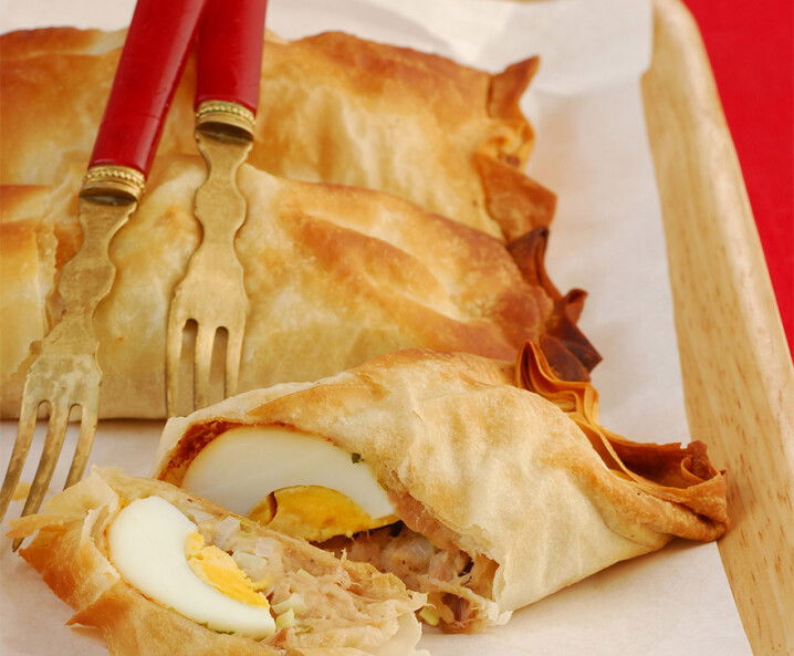 Filo-Thunfisch-Teigtaschen Tante Fanny