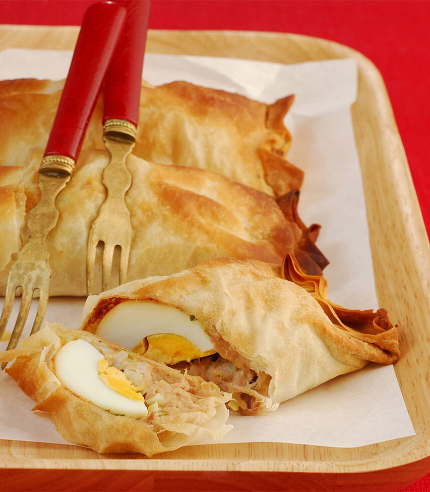 Filo-Thunfisch-Teigtaschen Tante Fanny