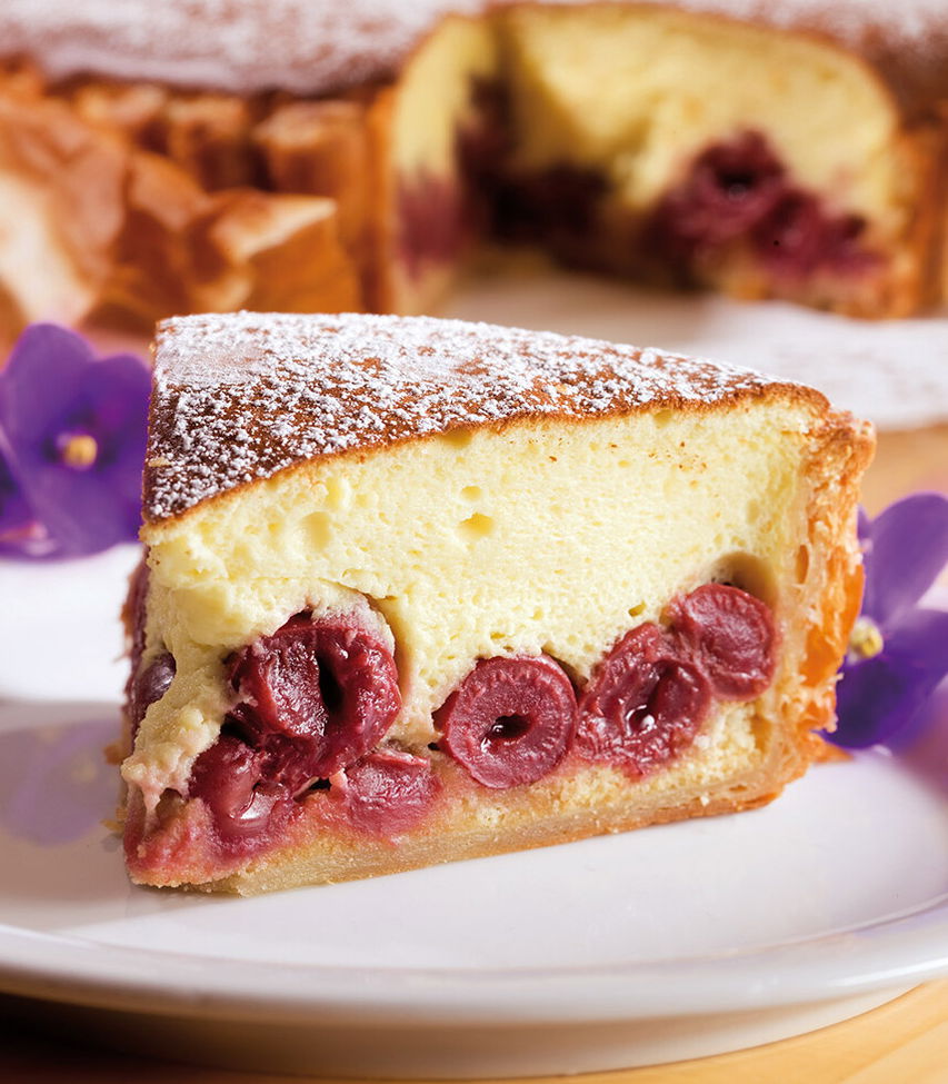 Topfen-Kirsch Tarte Tante Fanny