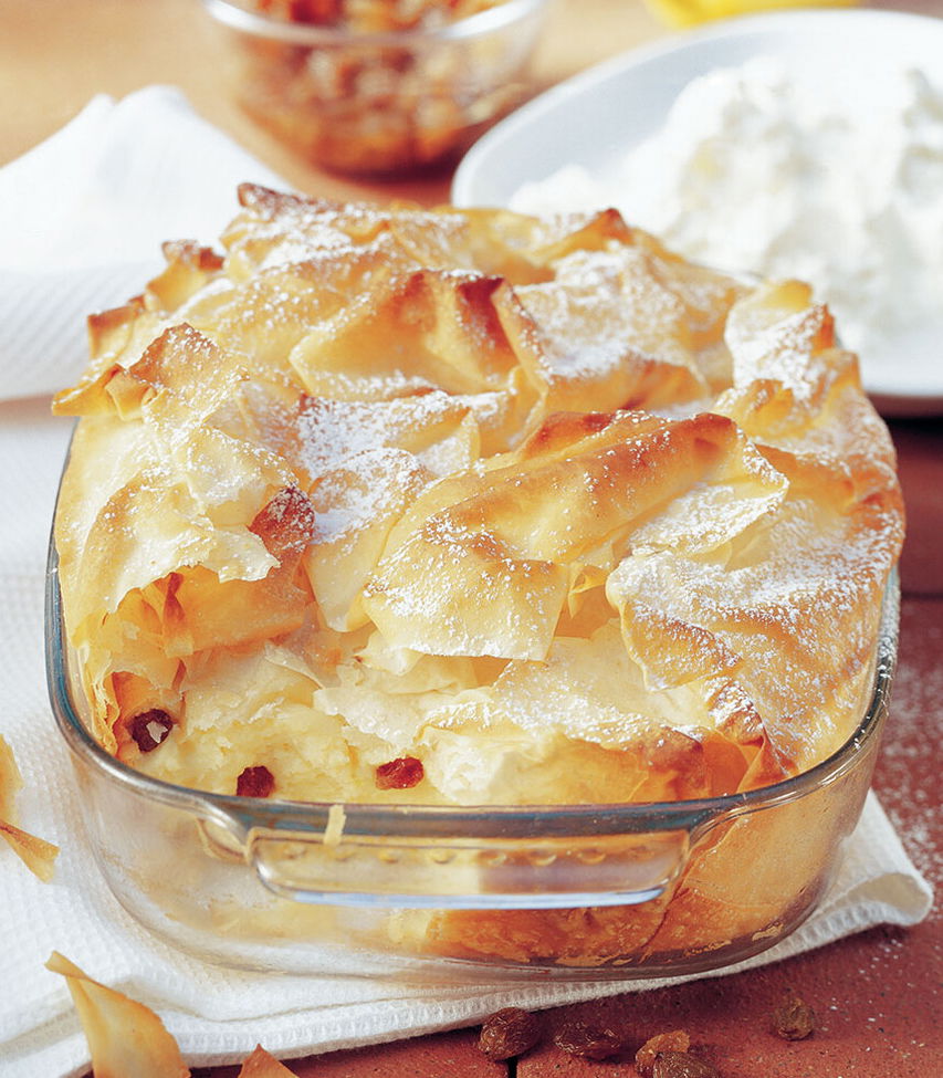 Topfen-Strudel-Auflauf Tante Fanny