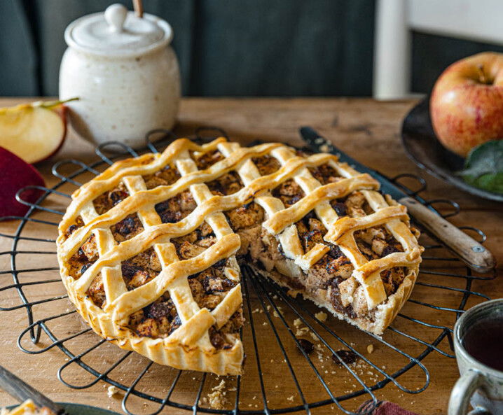Vegane Apfeltarte Rezept - Tante Fanny
