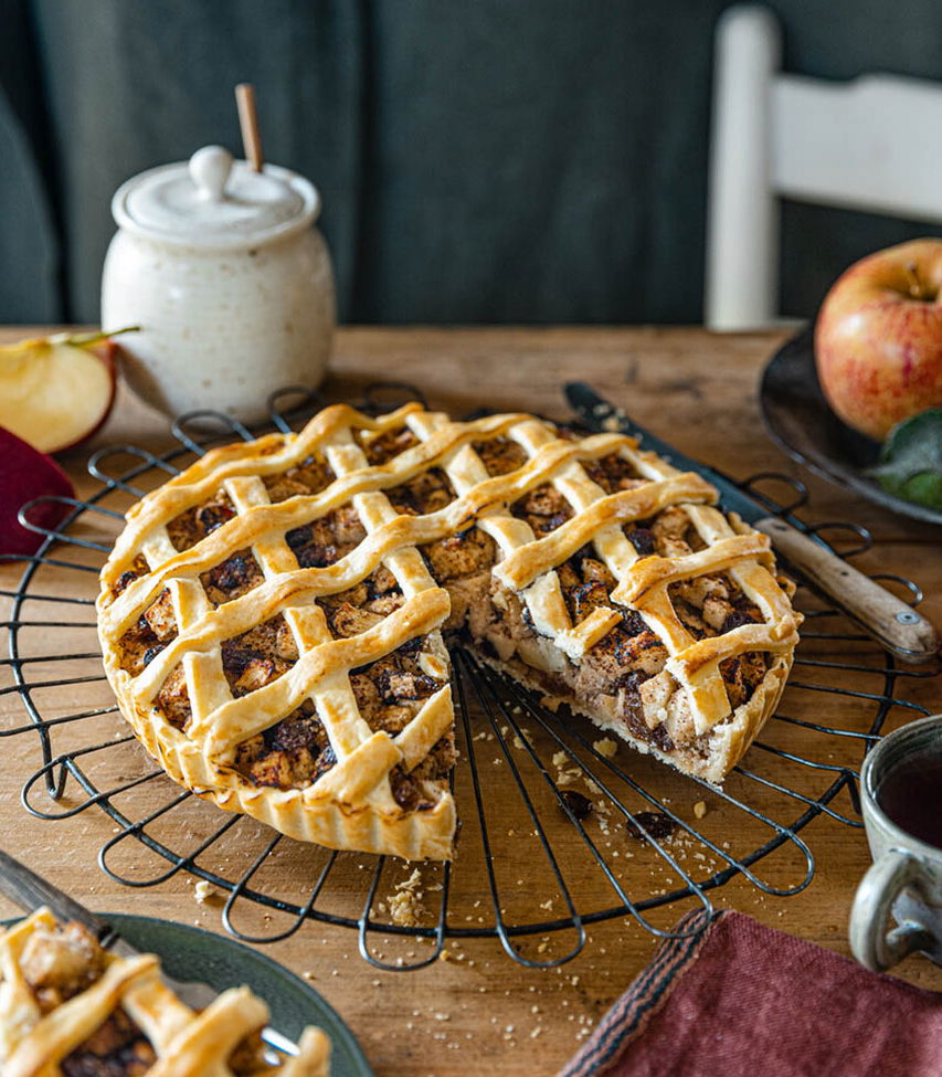 Vegane Apfeltarte Rezept - Tante Fanny