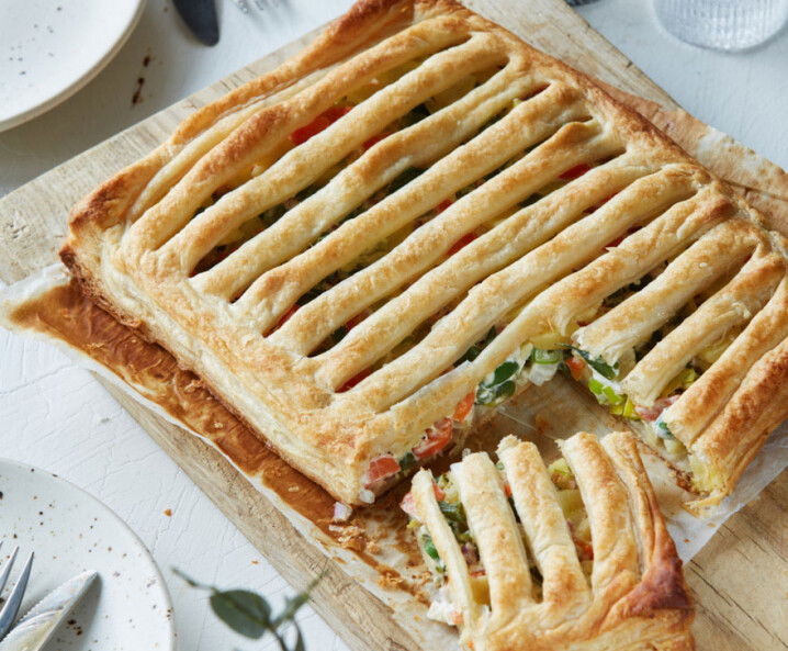 Vegane Wintergemüse-Jalousie