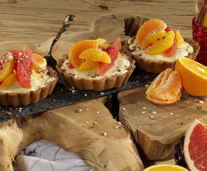 Zitrus-Vanillecremetörtchen Tante Fanny