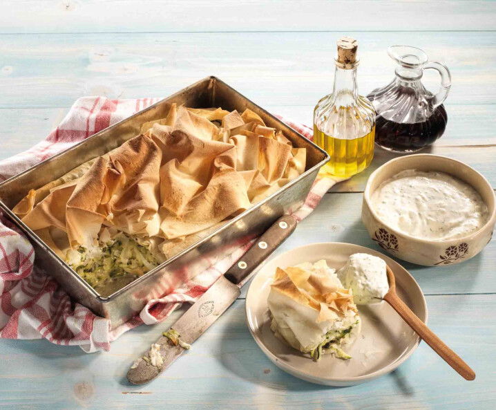 Zucchini-Auflauf mit Schafkäse - Tante Fanny