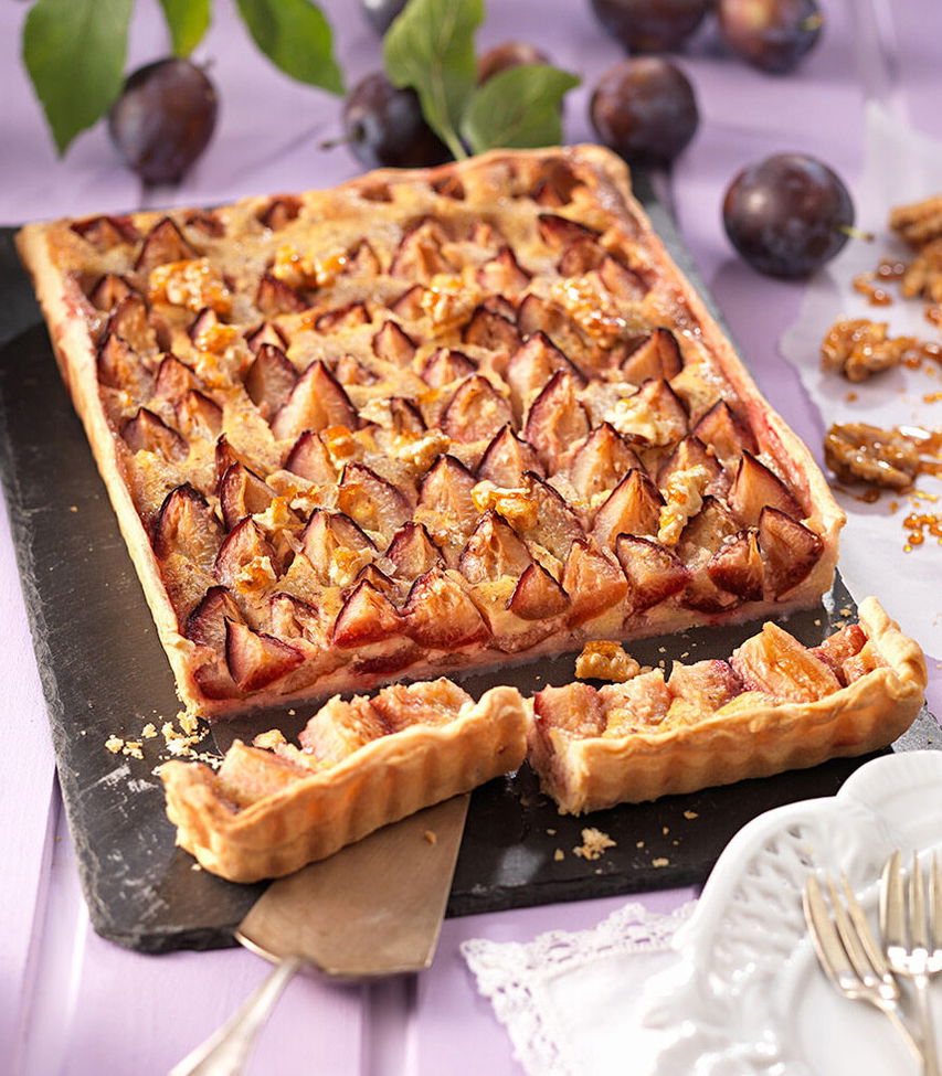 Zwetschkentarte Mürbteig
