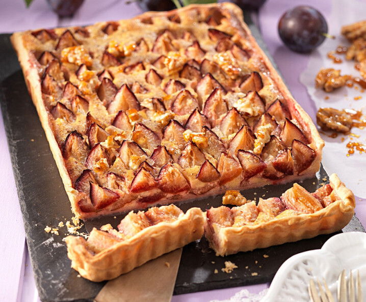 Zwetschkentarte Mürbteig