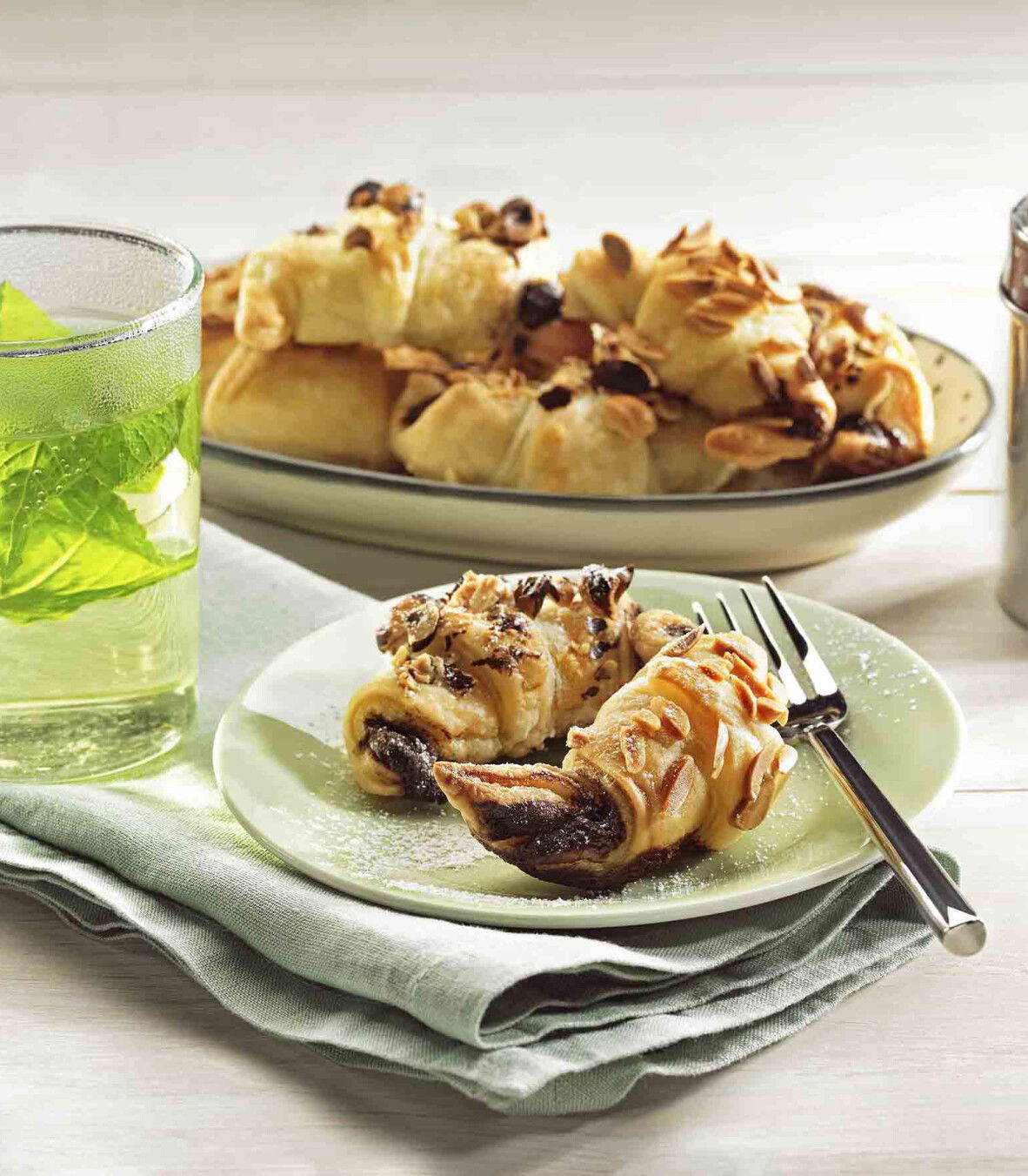 Zweierlei süße vegane Kipferl