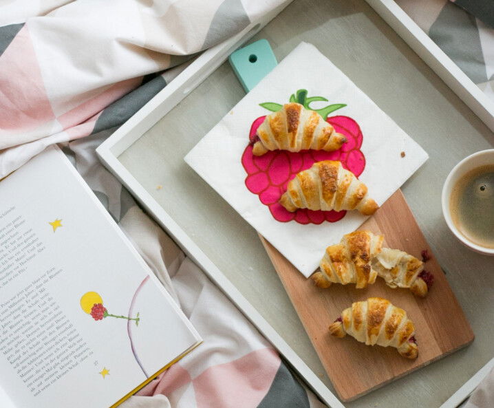 Himbeer Kokos Hörnchen