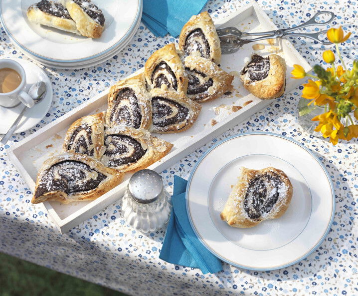 Mohn-Striezel mit Powidl