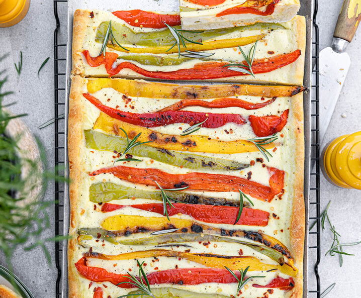 Wähe mit Spitzpaprika