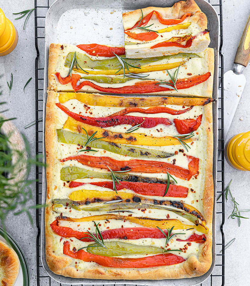 Wähe mit Spitzpaprika