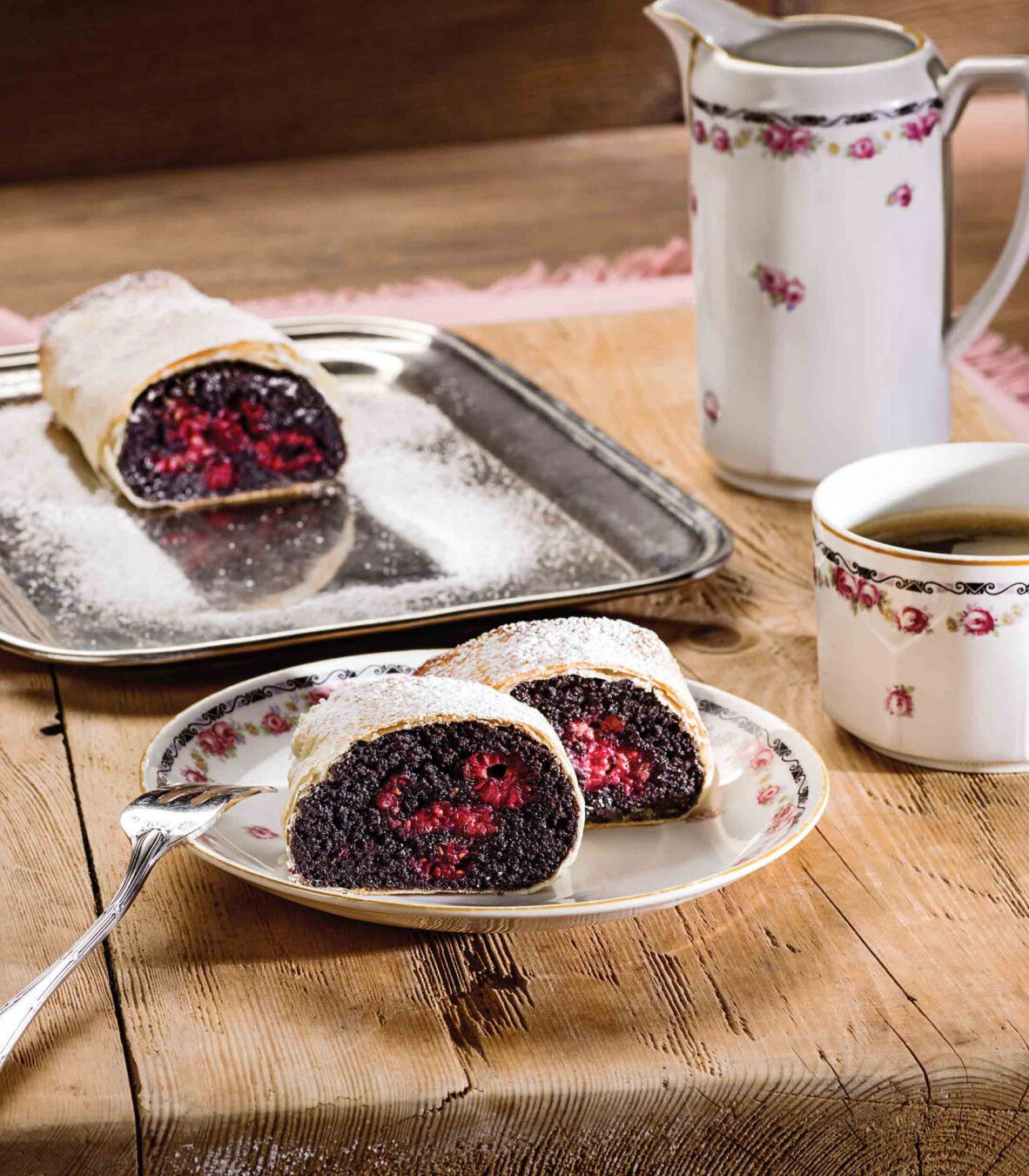 Mohn-Himbeer Strudel - Tante Fanny