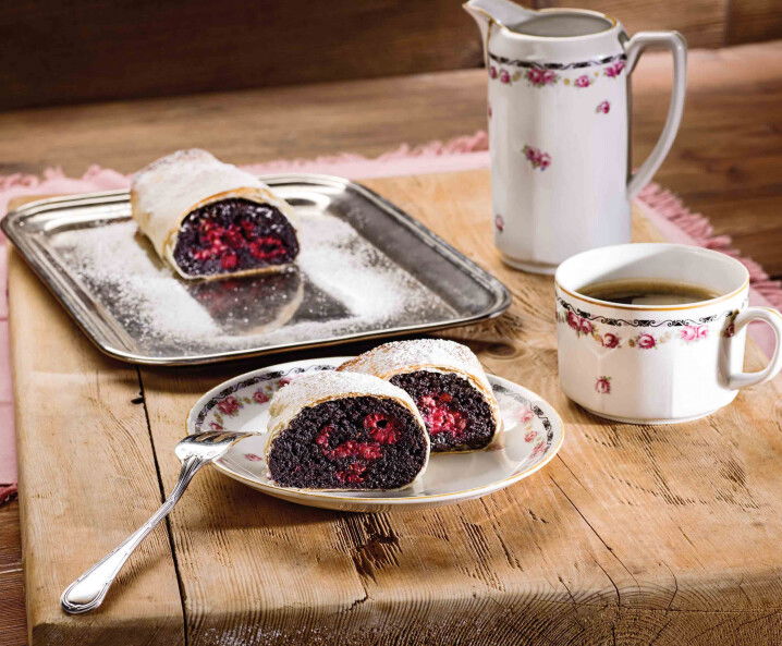 Mohn-Himbeer Strudel - Tante Fanny