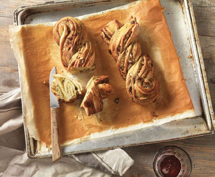 Pizza-Striezel mit Kürbiskernen - Tante Fanny