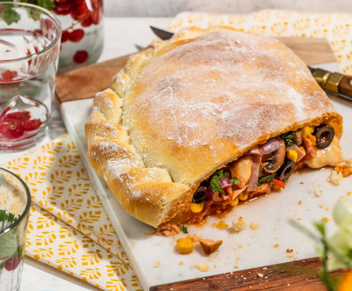 Bunte Calzone - Rezept