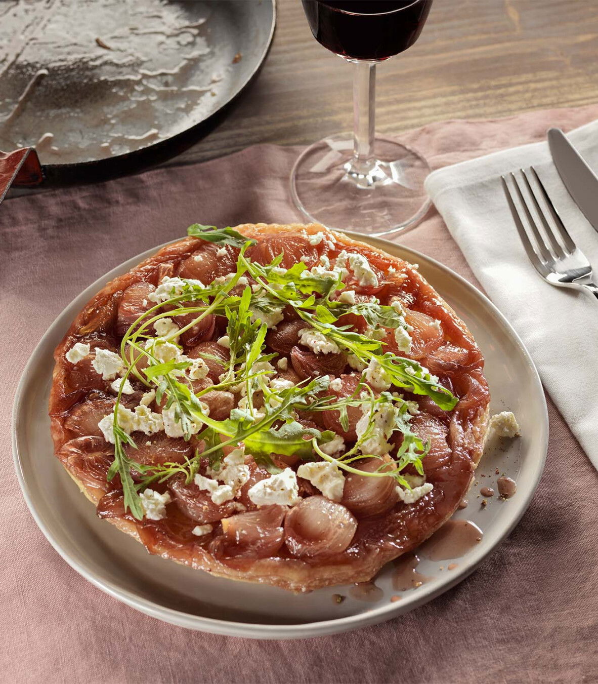 Schalotten Tarte Tatin