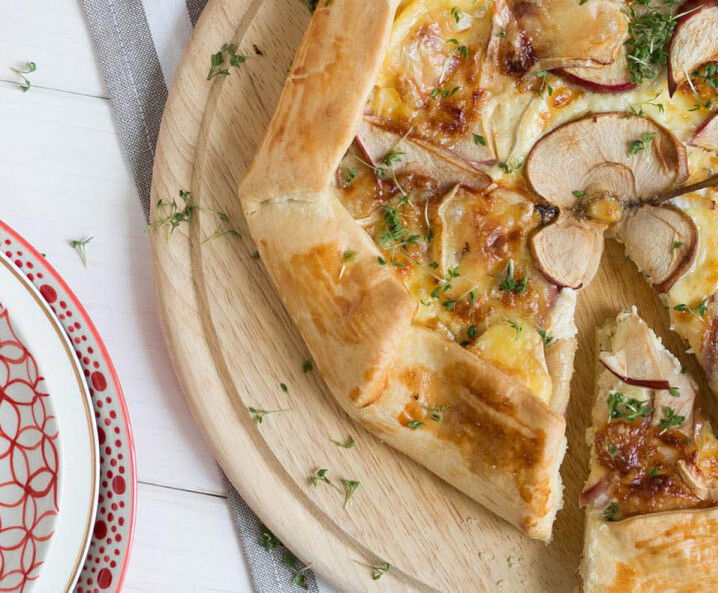 Camembert-Galette mit Apfel - Tante Fanny