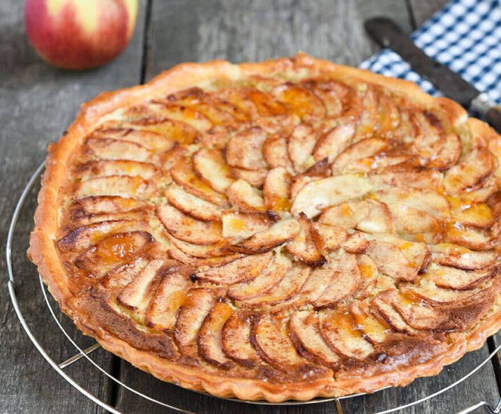 einfache Apfeltarte mit Zimt Tante Fanny