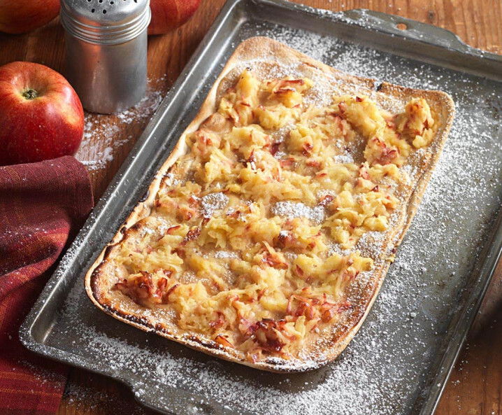 Apfel-Zimt Flammkuchen Tante Fanny