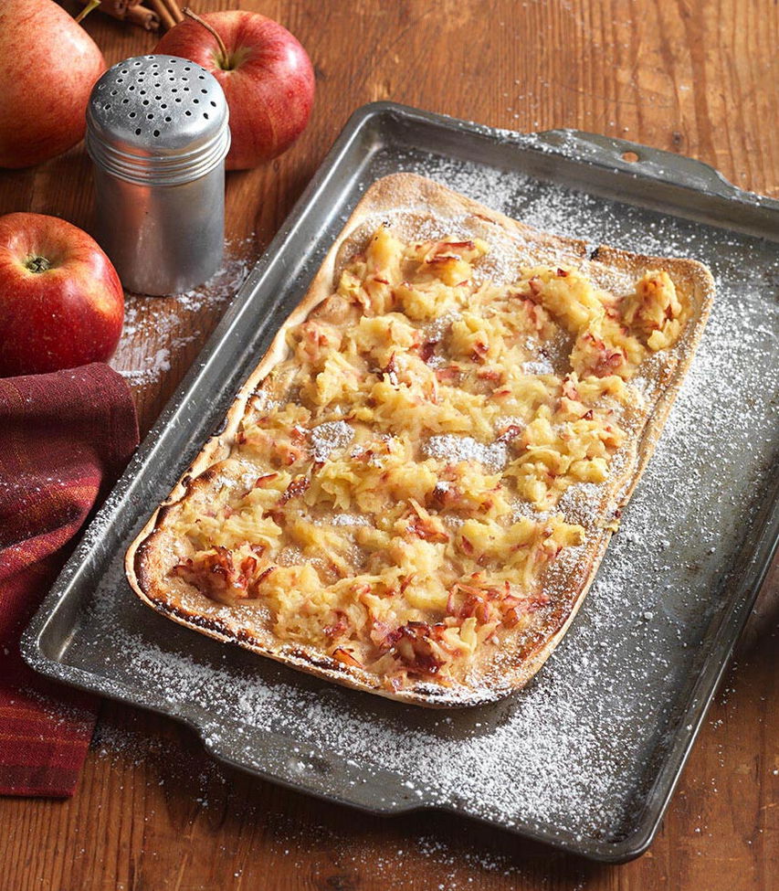 Apfel-Zimt Flammkuchen Tante Fanny