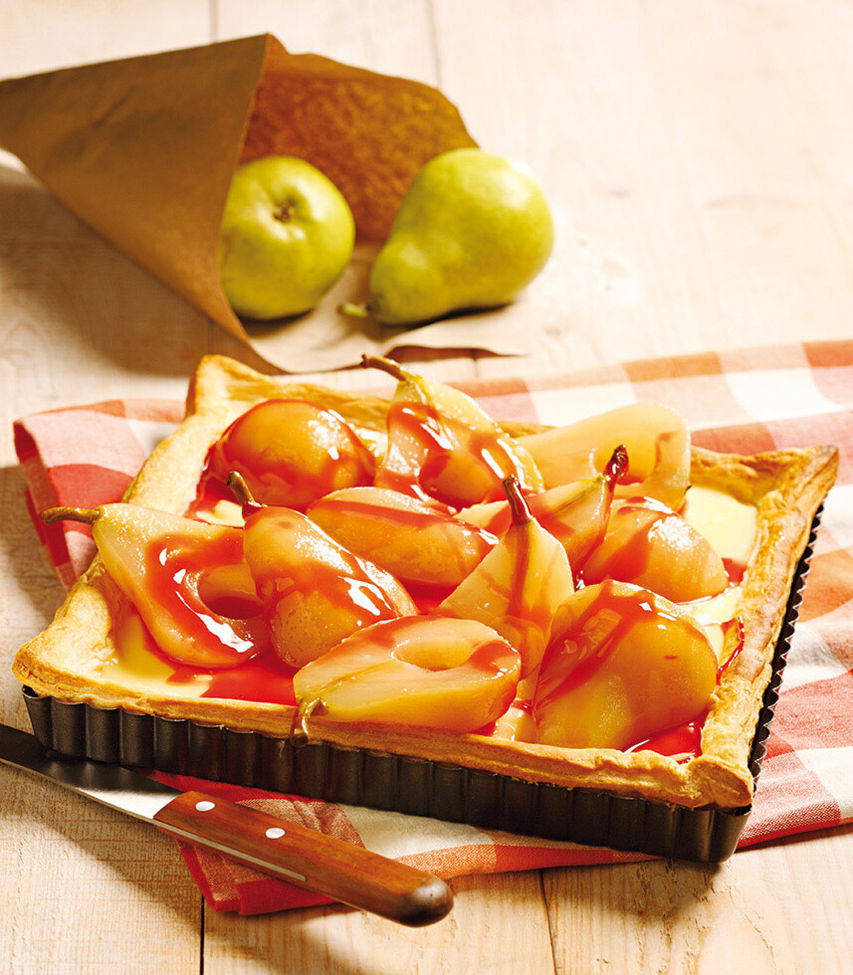 Birnenplunderkuchen Tante Fanny