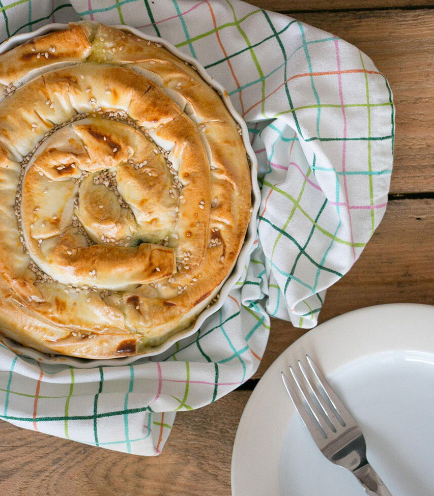 Albanischer Burek mit Spinat und Feta Tante Fanny