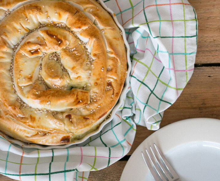 Albanischer Burek mit Spinat und Feta Tante Fanny
