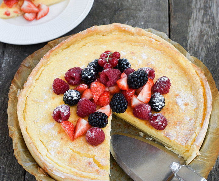 Cheesecake mit Beeren Tante Fanny