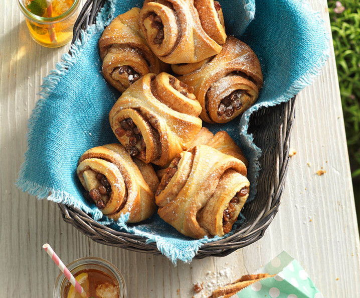 Hefekuchenteig Franzbrötchen Tante Fanny