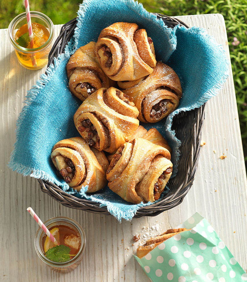 Hefekuchenteig Franzbrötchen Tante Fanny