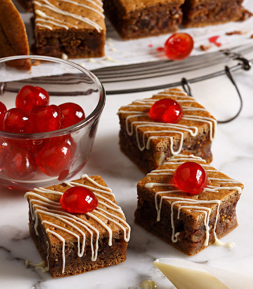 Gefüllte Lebkuchenwürfel Tante Fanny