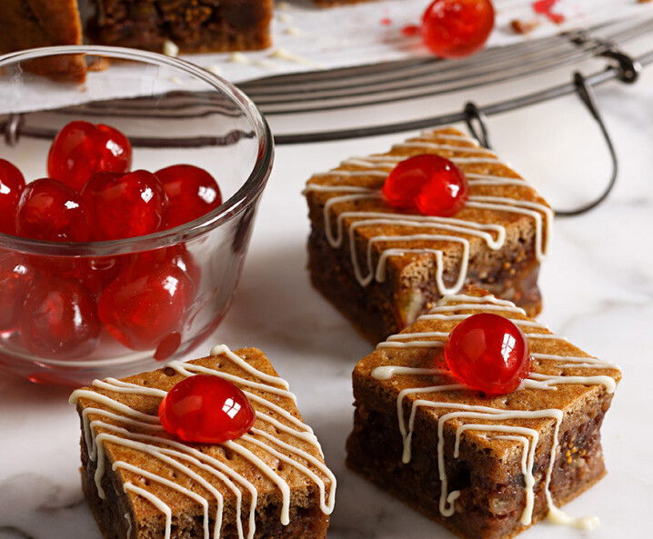 Gefüllte Lebkuchenwürfel Tante Fanny