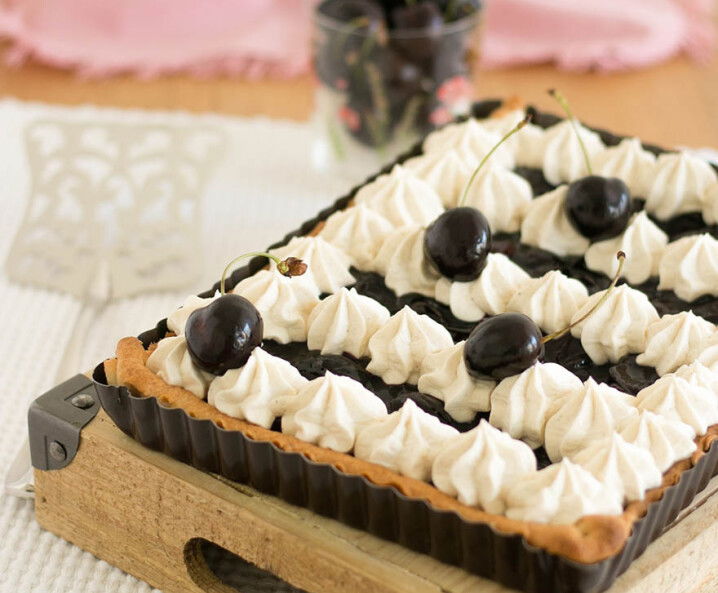 Kirsch-Amaretto Tarte Tante Fanny