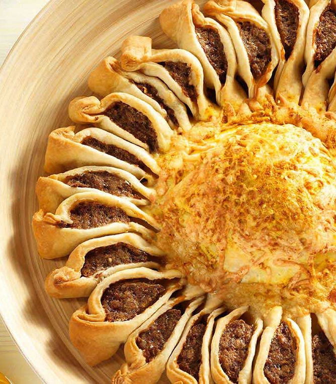 Party-Zupfbrot mit Faschiertem Tante Fanny