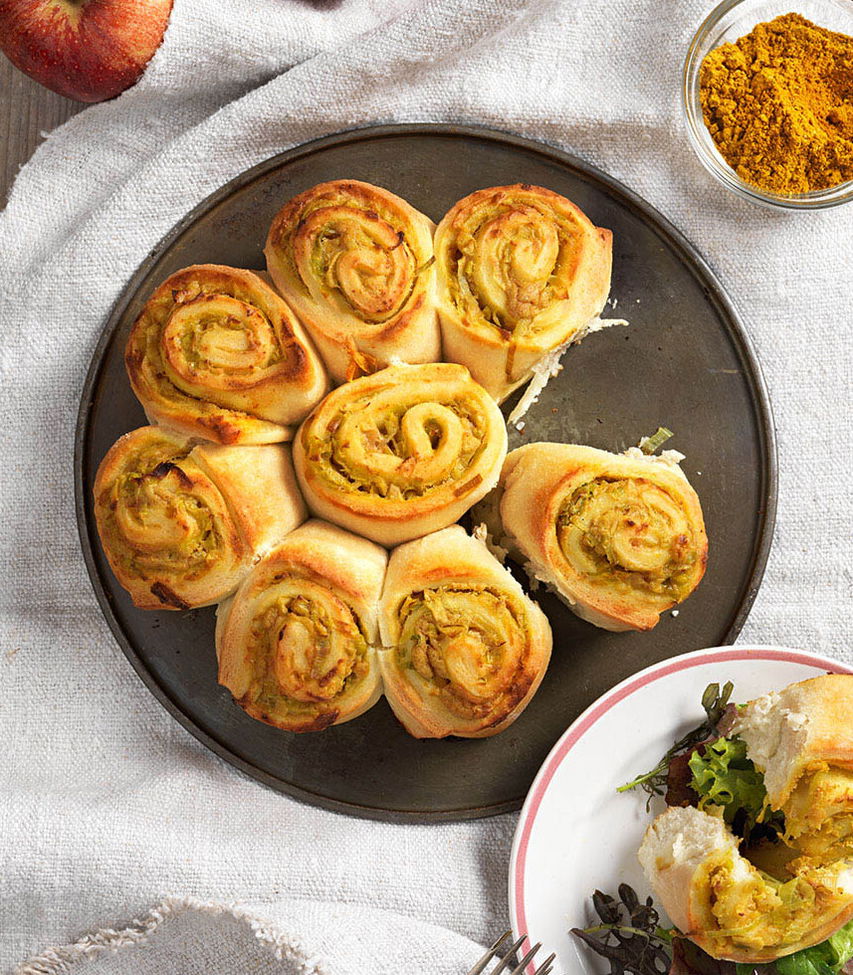 Pizzaschnecken Kuchen Tante Fanny