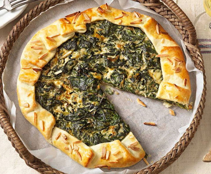 Spinatgalette - einfaches Rezept- Tante Fanny