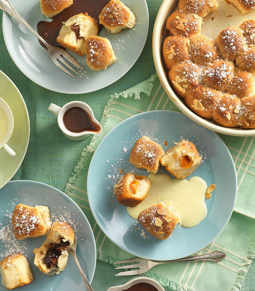 Süße Buchtel Variation Tante Fanny