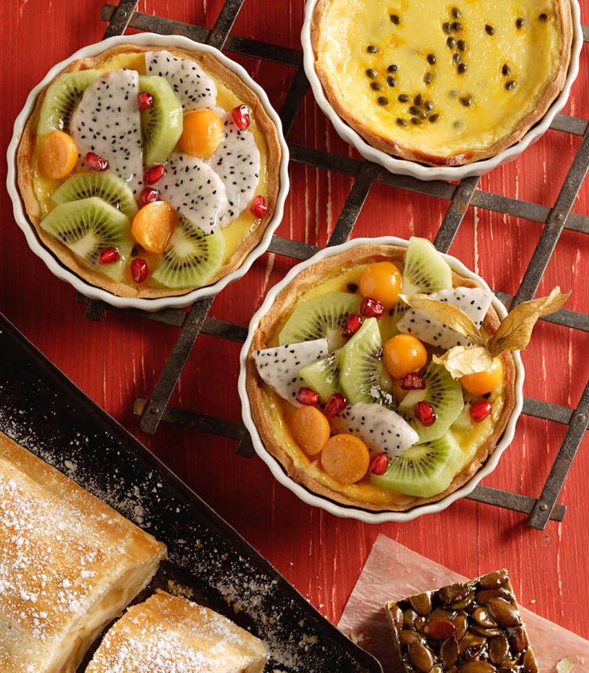 Tartelettes mit Passionsfrucht Tante Fanny