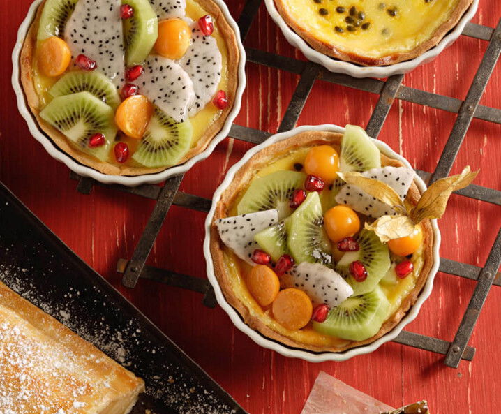 Tartelettes mit Passionsfrucht Tante Fanny