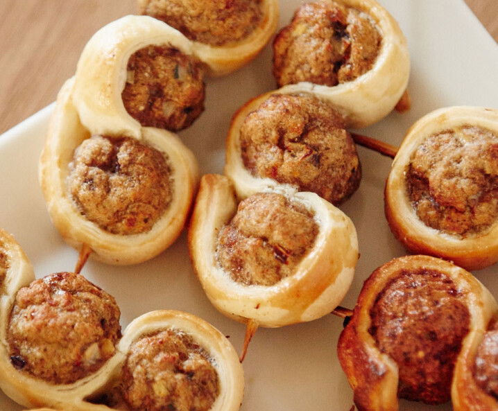 Meatball-Sticks Tante Fanny