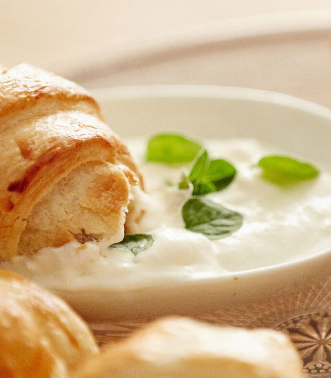 Bacon Onion Croissants Tante Fanny