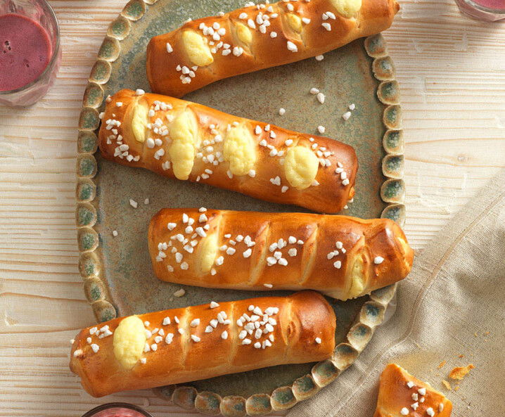 Topfenstangerl mit Hagelzucker Tante Fanny