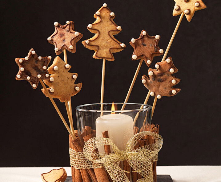 Weihnachts Keks Pops Tante Fanny