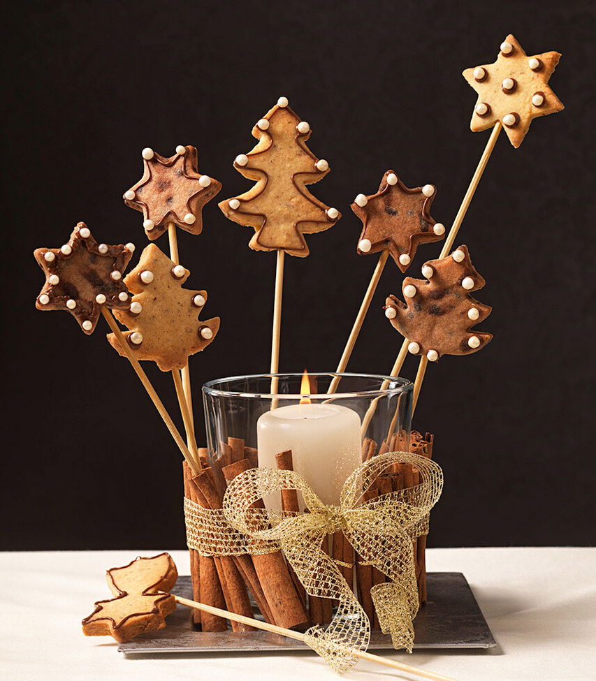 Weihnachts Keks Pops Tante Fanny